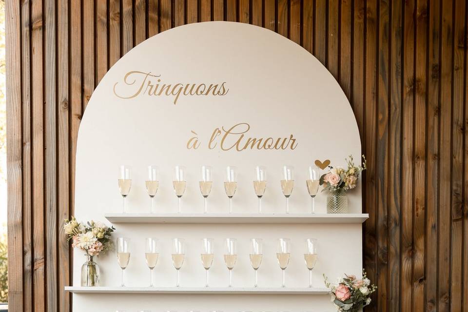 Armoire à champagne