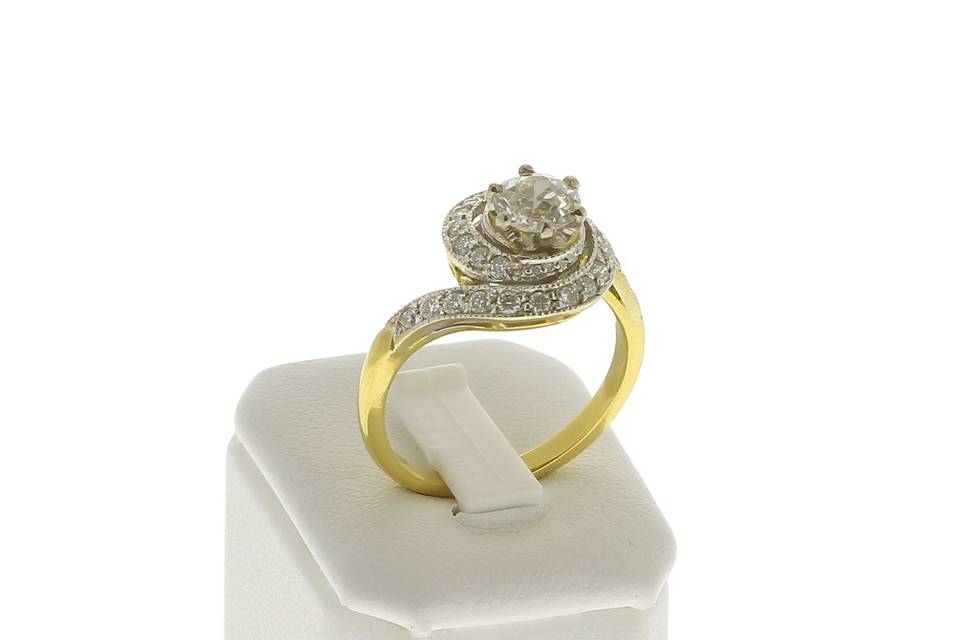 Bague diamants