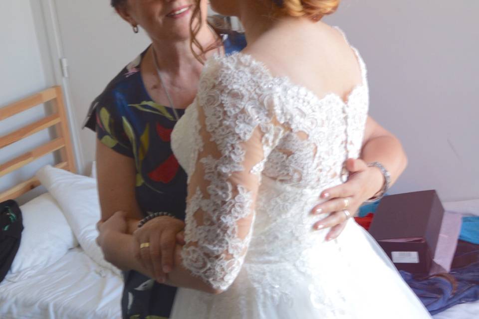 Coiffure et maquillage mariée