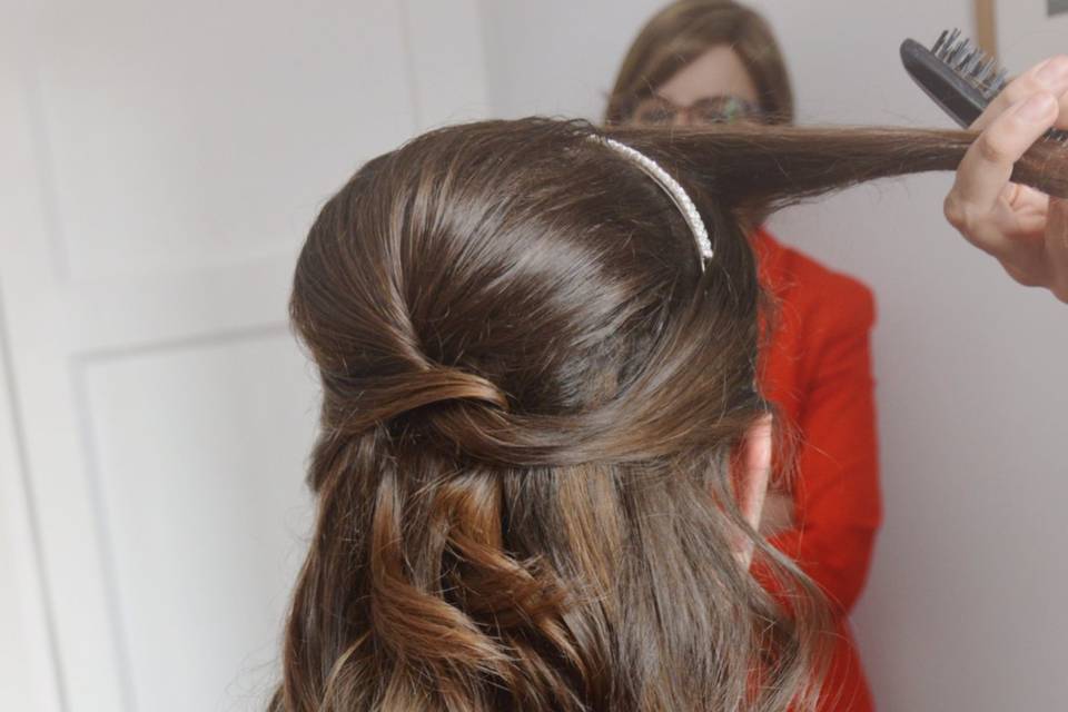 Amira - mariée coiffure