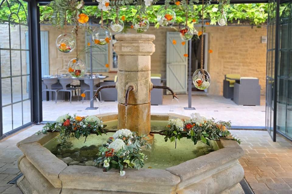 Décoration fontaine