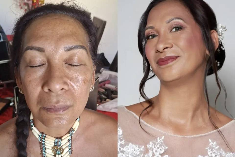 Mise en beauté Mariée