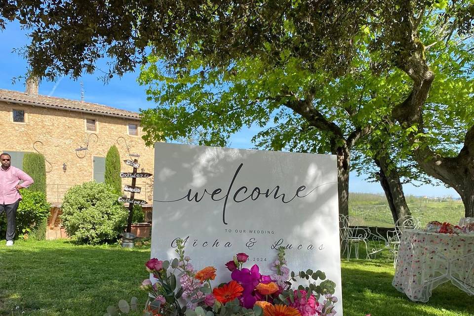 Ardoise de Bienvenue