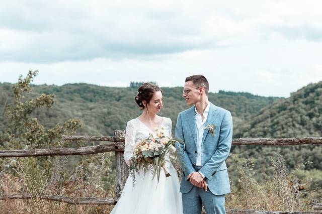 Portrait couple Auvergne