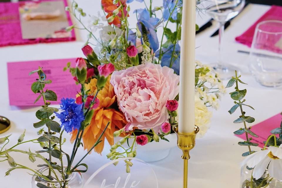 Centre de table mariage