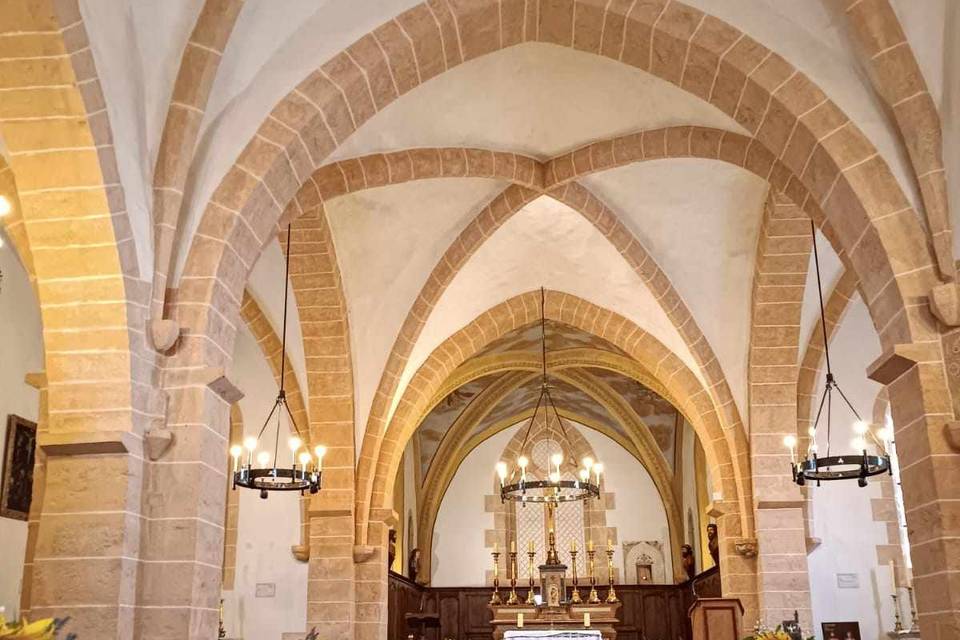 Décor église