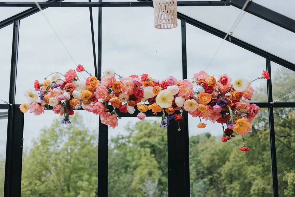 Arche fleurie mariage