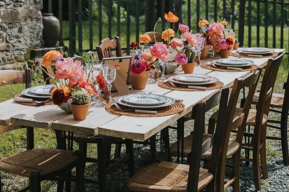 Centre de table mariage