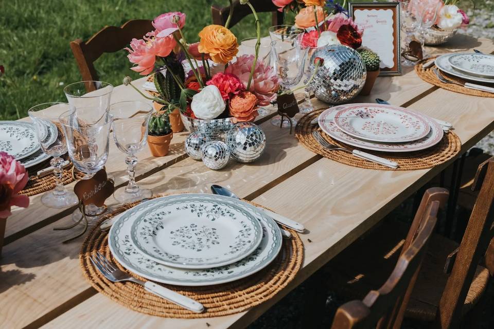 Centre de table mariage