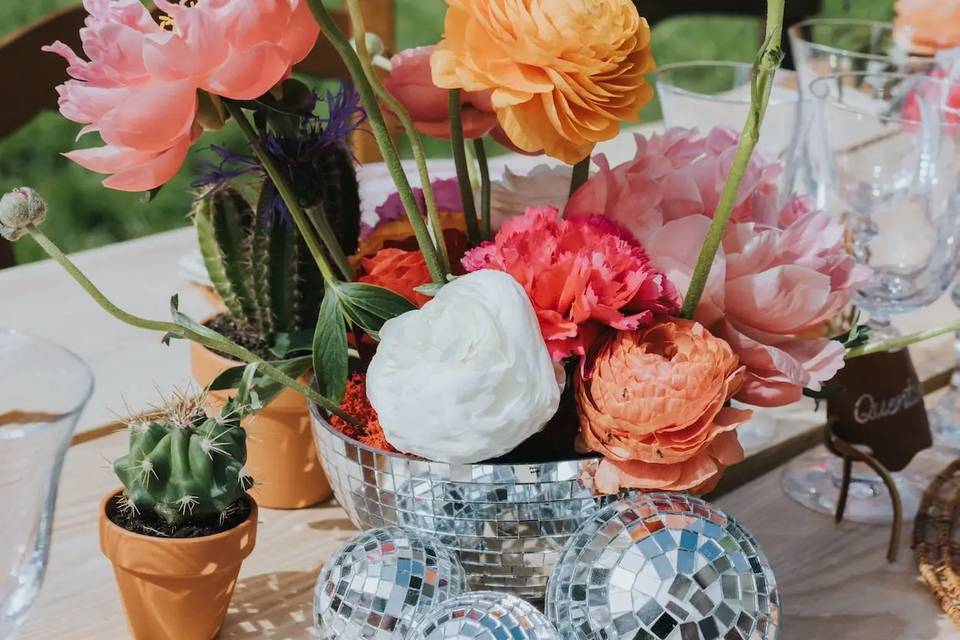 Centre de table mariage