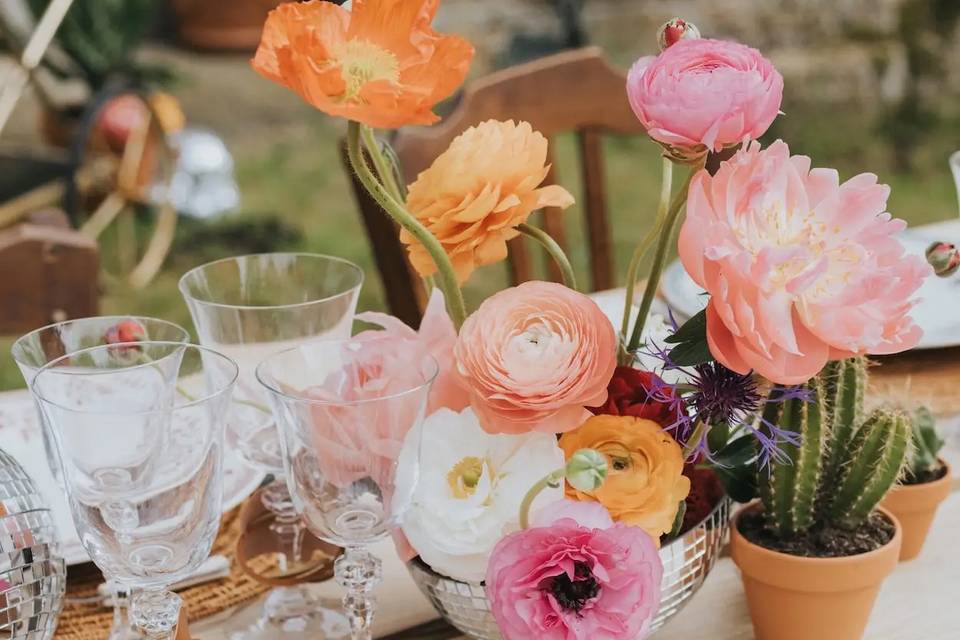 Centre de table mariage