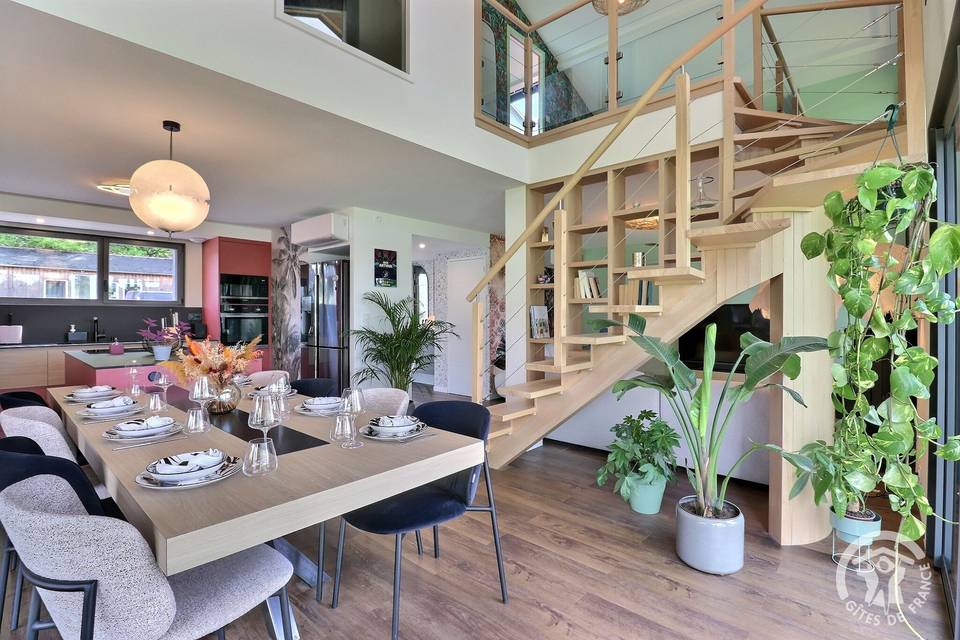 Maison des mariés, 9 pers
