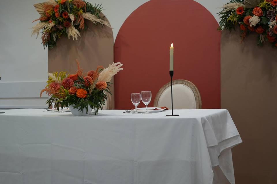 Table de mariés