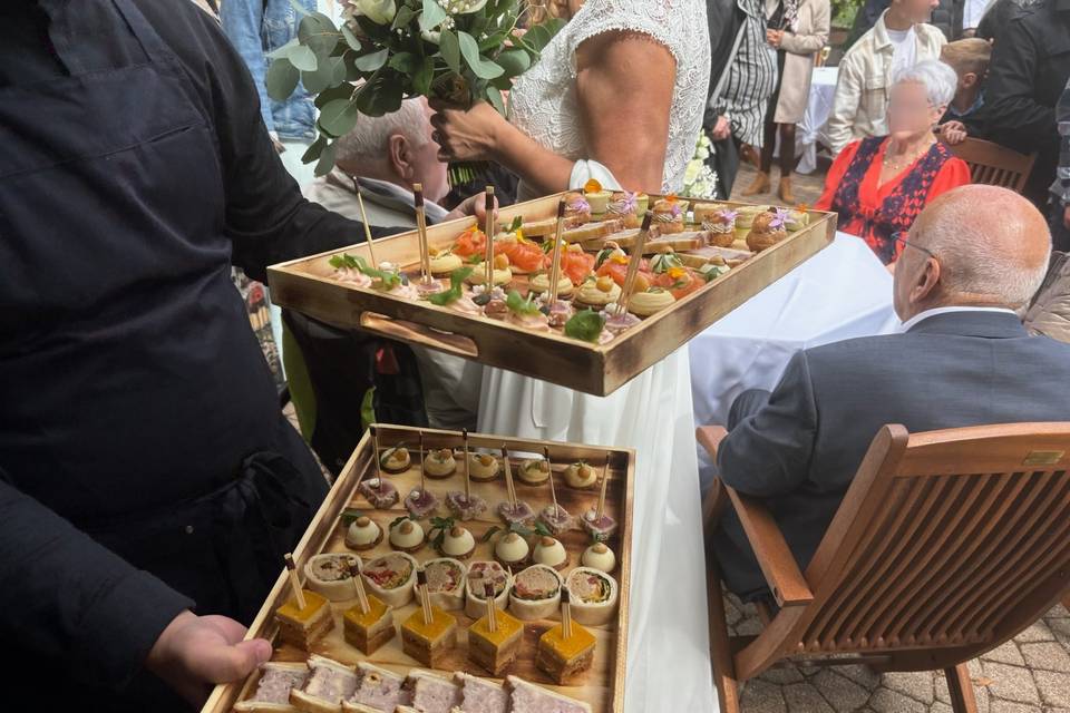 Pièces cocktail raffinées