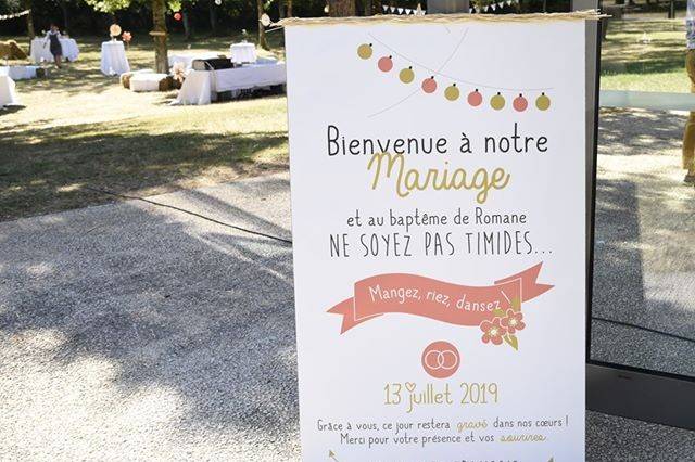 Jour J (affiche bienvenue)