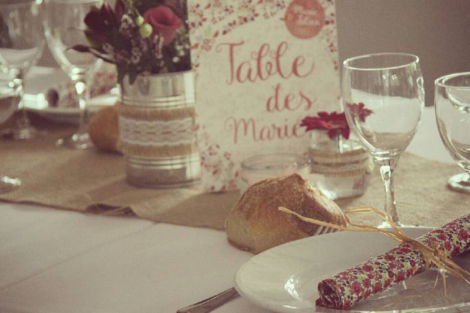 Plan de table (Marie & Julien)