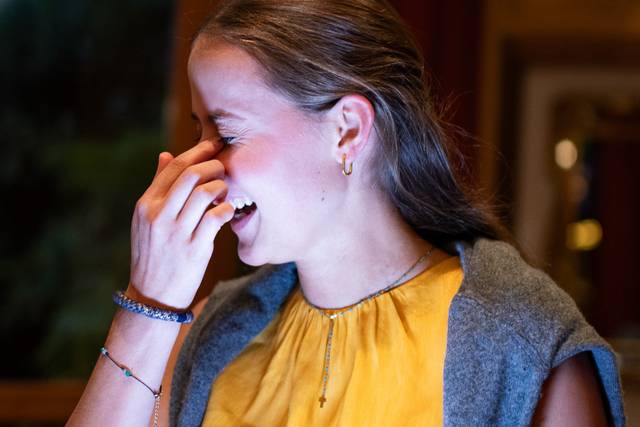 A Smile She Couldn't Hide