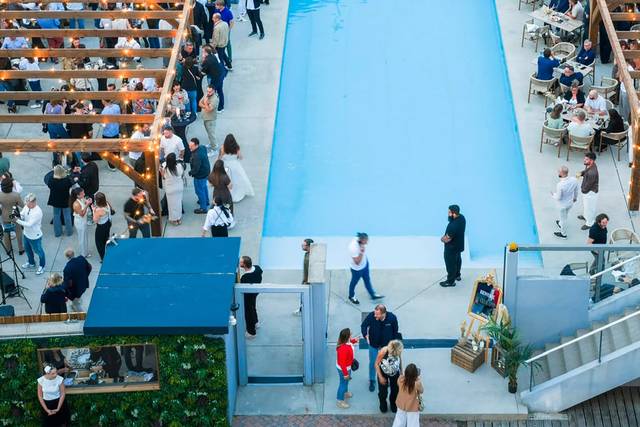 Club 1755 extérieur piscine