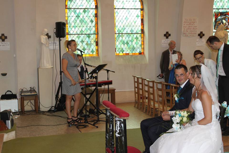 Cérémonie mariage église