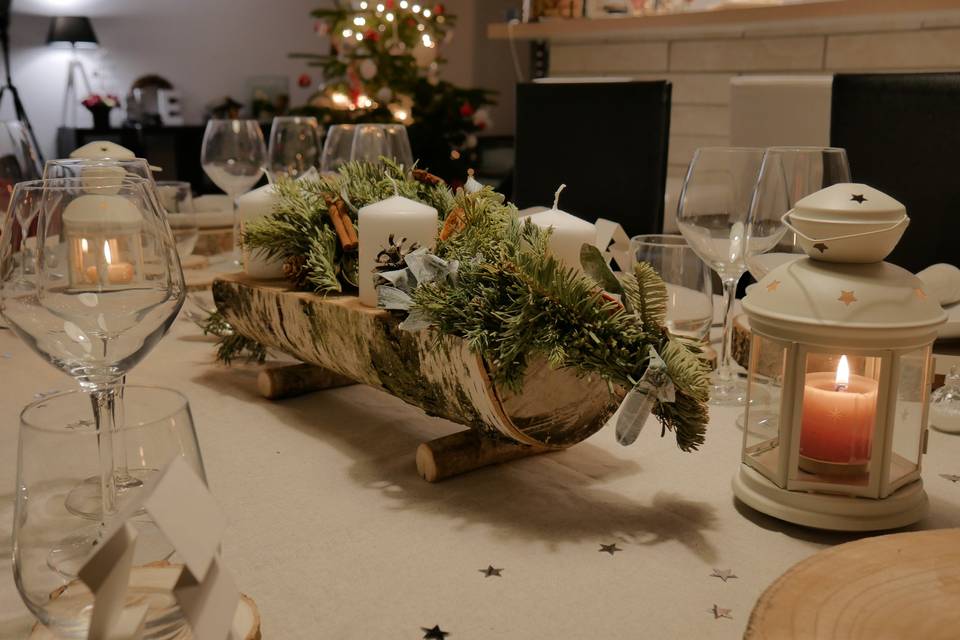 Centre de table de Noël