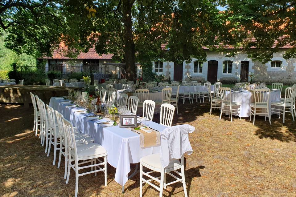 Repas en extérieur