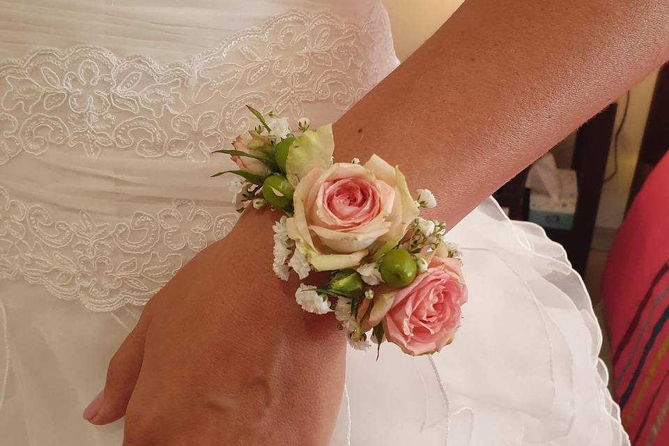 Bouquet de mariée rond