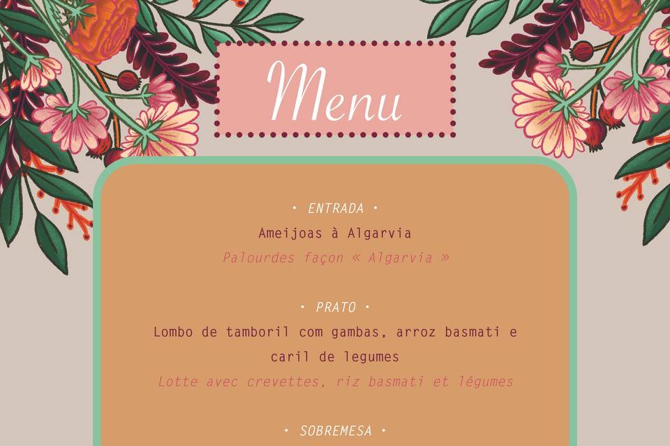 Menu.