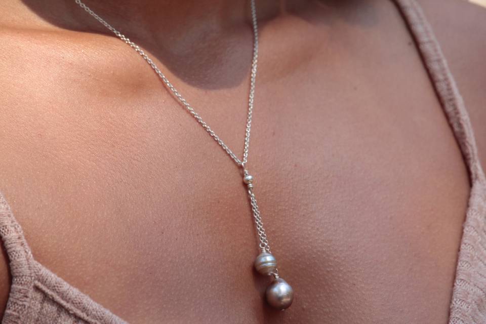 Collier perles de Tahiti