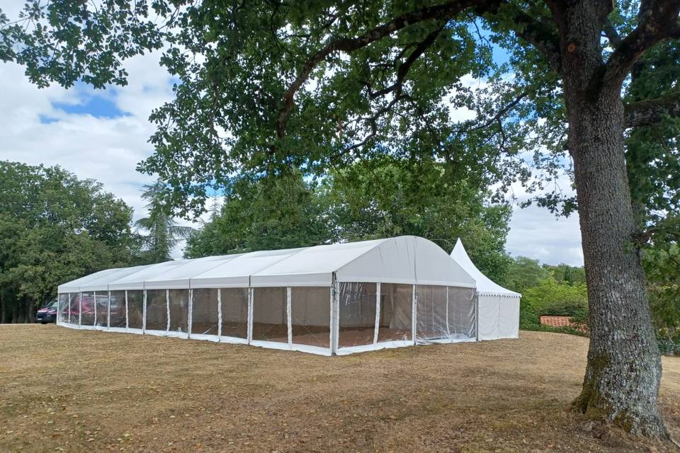 Structure rideaux cristal