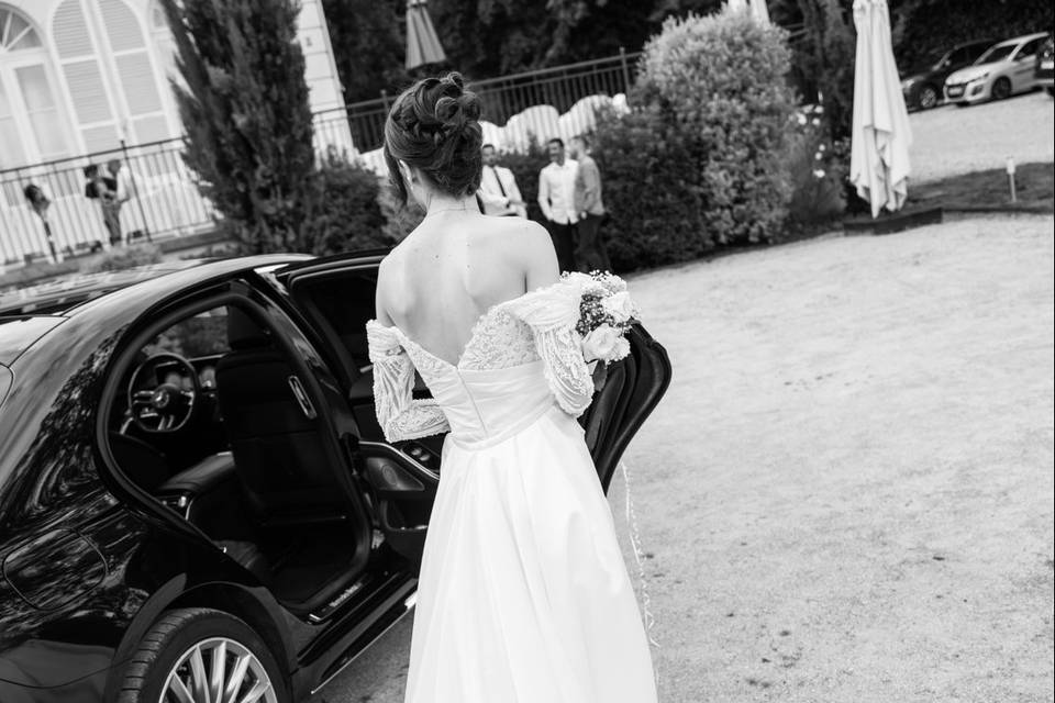 Mariée de dos
