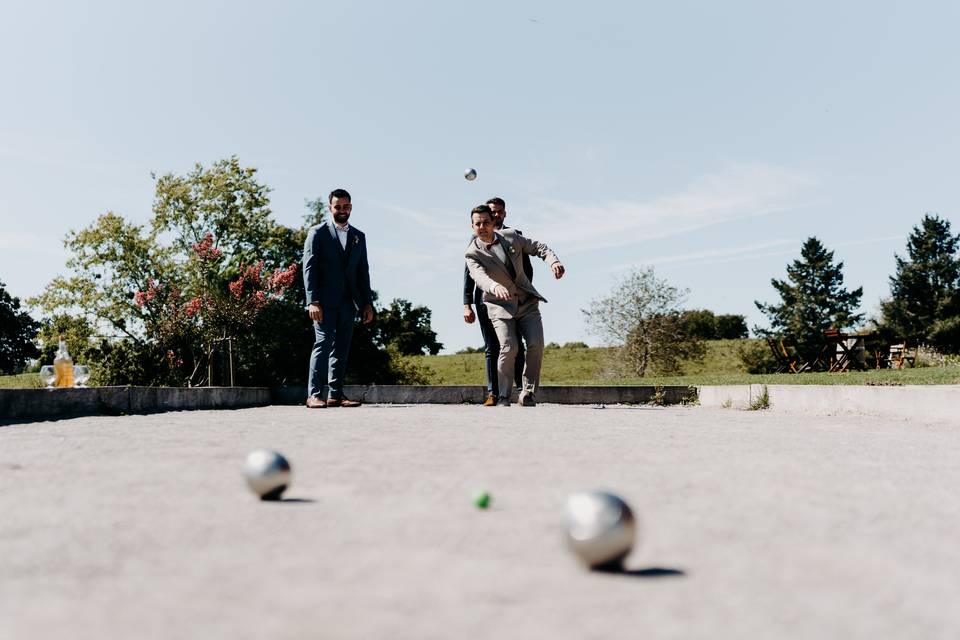 Terrain de pétanque