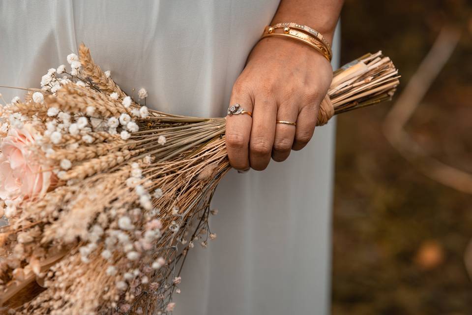 Le bouquet de la mariée