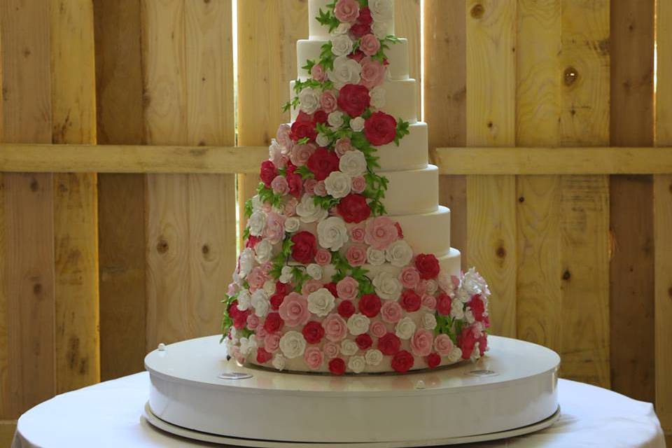 Wedding cake impressionnant