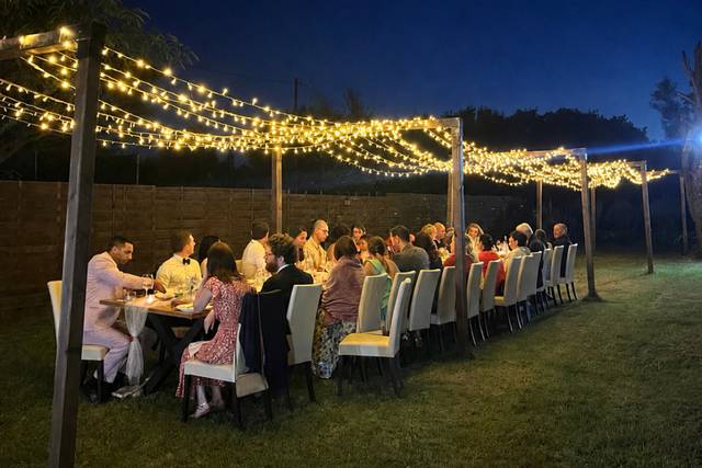 Repas en mode banquet