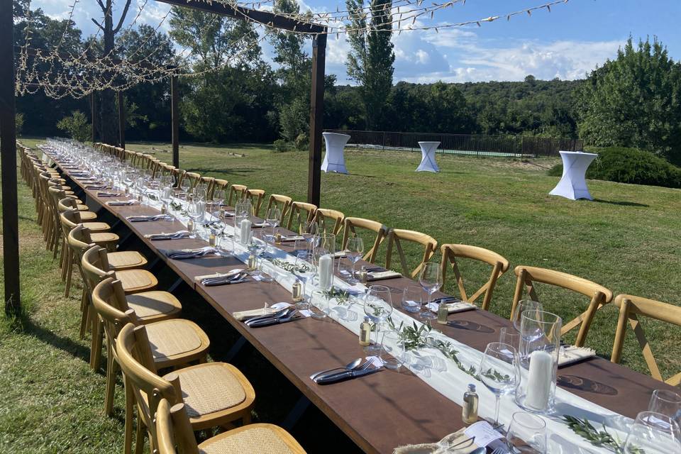 Banquet dans le parc