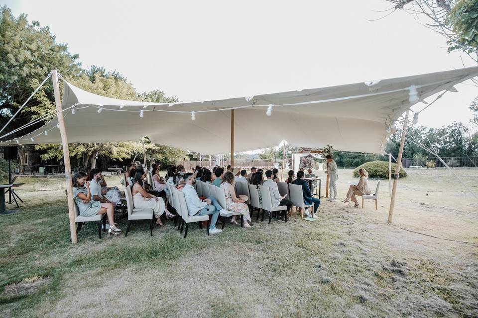 Tente nomade cérémonie