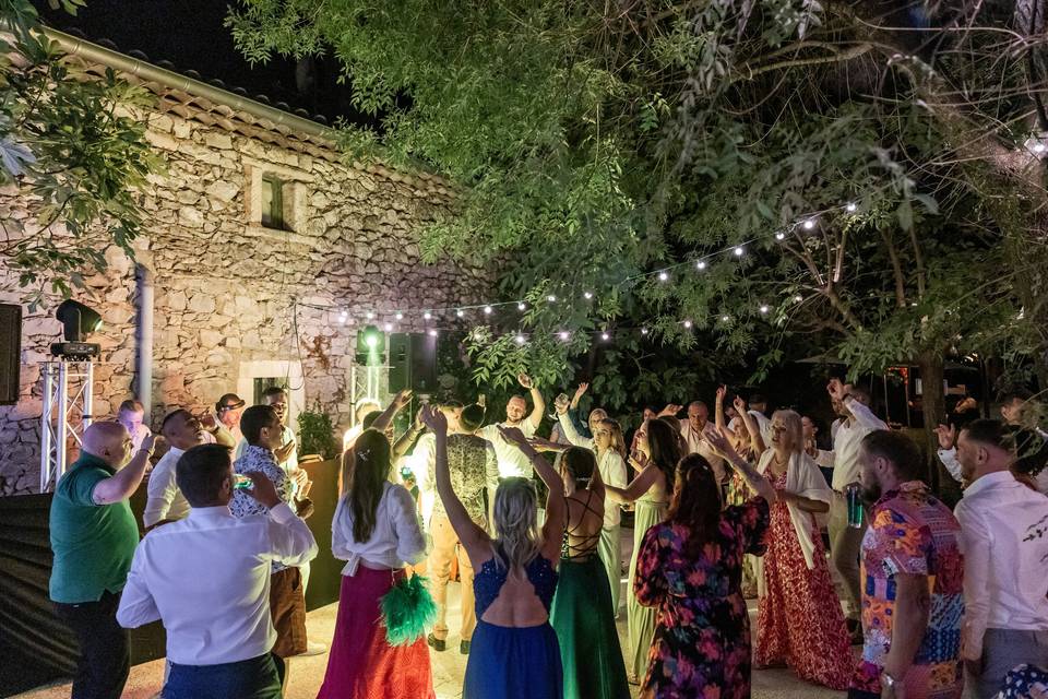 Dancefloor en exterieur