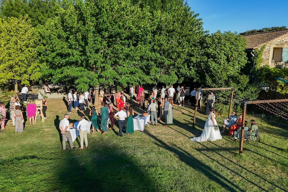 Mariage en extérieur gard