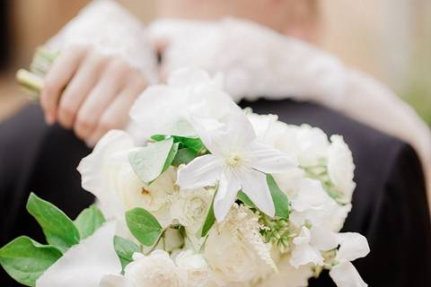 Détail bouquet de mariée