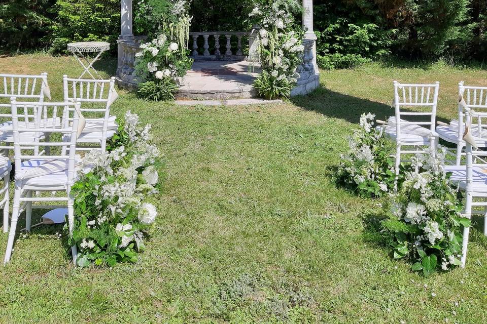 Détails bouquet de mariée