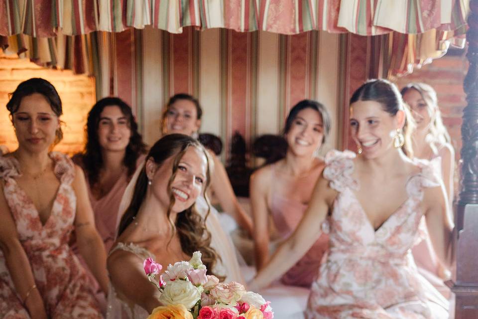 Bouquet de mariée fine art