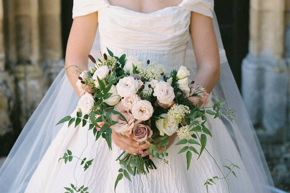 Bouquet de mariée fine art