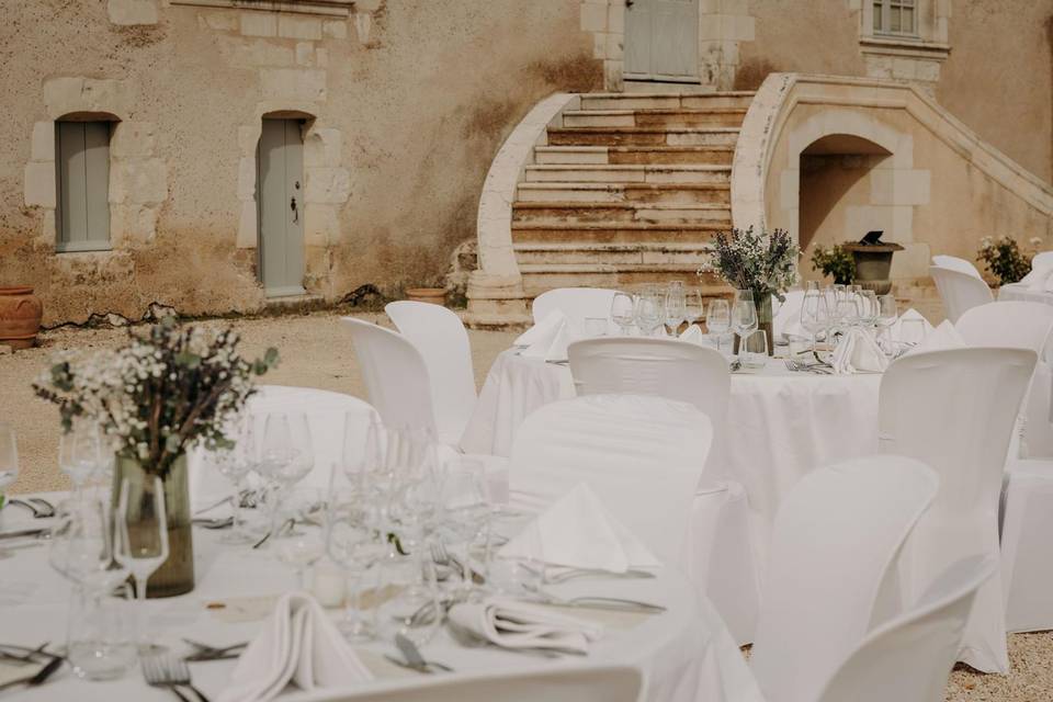 Tables dressées