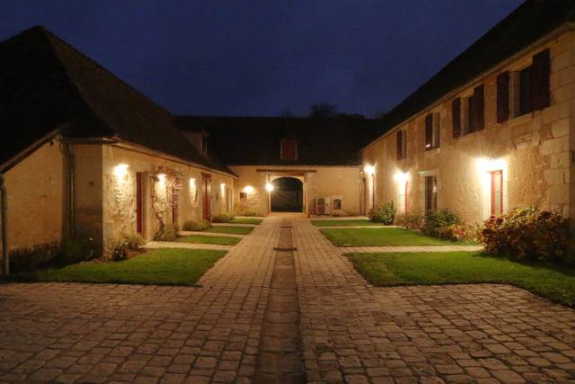 Courtyard at Night
