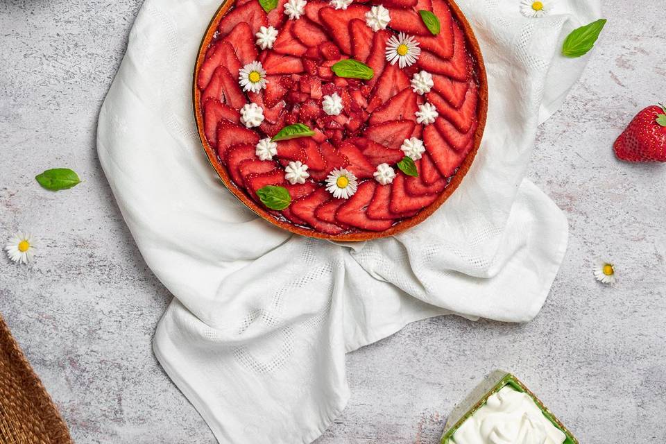 Tarte aux fraises