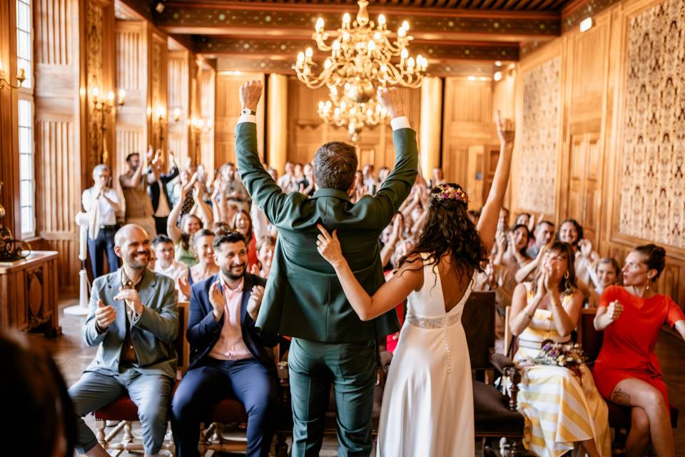 Just married