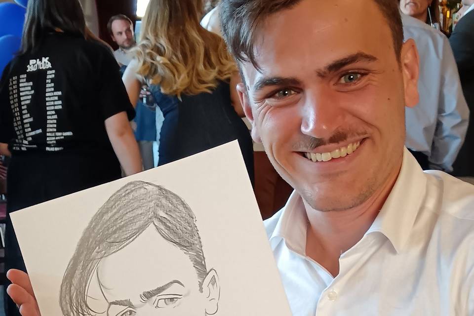 Caricature mariage