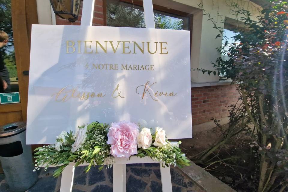 Bouquet tableau