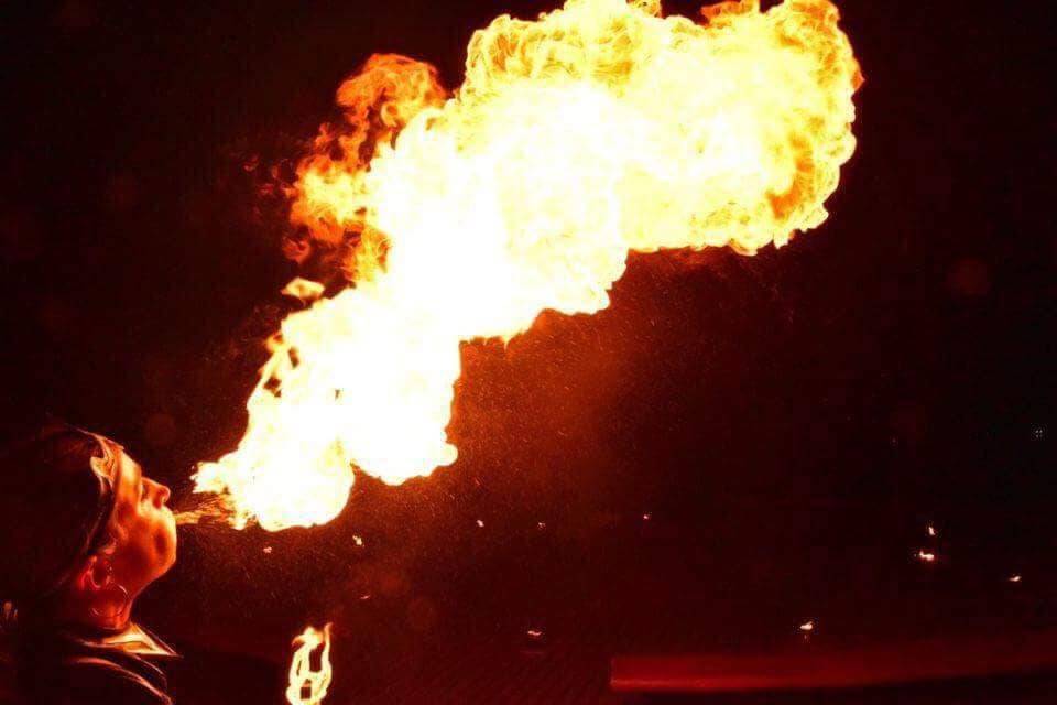 Cracheuse de feu