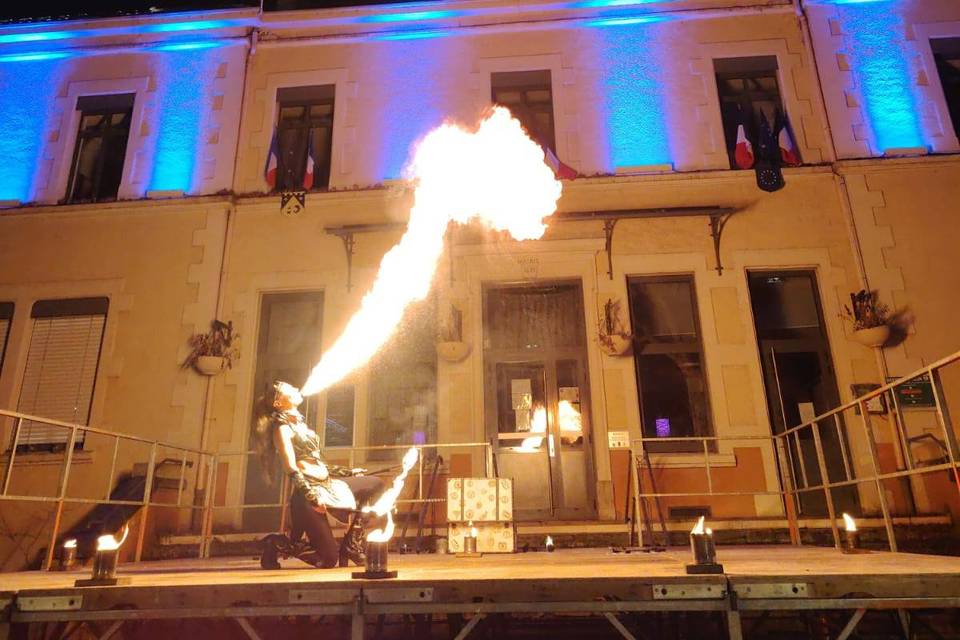 Cracheuse de feu